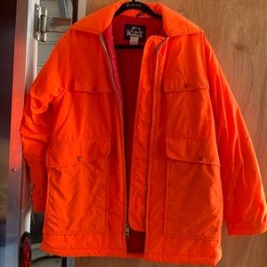 Woolrich orange jacket